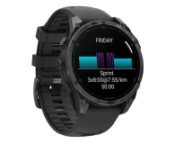 GARMIN Fenix 8 AMOLED Standard Edition 47mm Szary z czarnym paskiem (010-02904-00) - 1277067 - zdjęcie 3